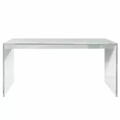 Trendteam Schreibtisch Infinity - Hochglanz Grau / Chrom -Büromöbel Verkaufsgeschäft 1000325230 220118 142758000038 DETAILS P000000001000325230