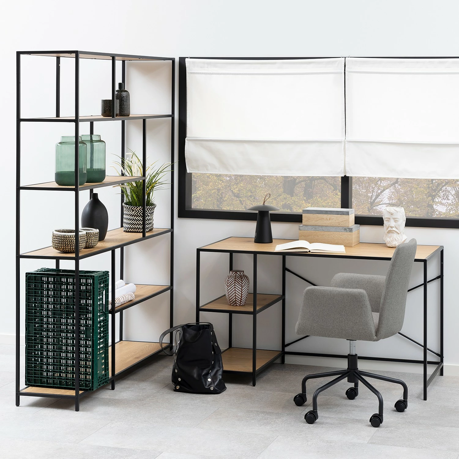 Red Living Schreibtisch Coogee IV - Wildeiche Dekor 5 Red Living Schreibtisch Coogee IV - Wildeiche Dekor – Bild 3