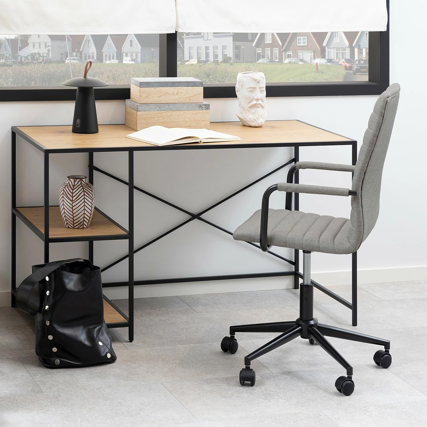 Red Living Schreibtisch Coogee IV - Wildeiche Dekor 4 Red Living Schreibtisch Coogee IV - Wildeiche Dekor – Bild 2