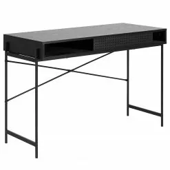 Red Living Schreibtisch Crandon - Schwarz 11 Red Living Schreibtisch Crandon - Schwarz -Büromöbel Verkaufsgeschäft 1000329345 220223 030 DETAILS P000000001000329345