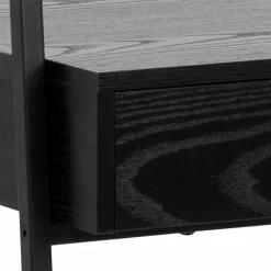 Red Living Schreibtisch-Kombination Coogee - Esche Schwarz Dekor -Büromöbel Verkaufsgeschäft 1000329349 220223 060 DETAILS P000000001000329349