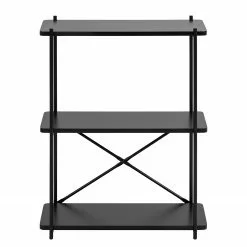 Red Living Regal Visby - Schwarz -Büromöbel Verkaufsgeschäft 1000329350 220223 030 DETAILS P000000001000329350