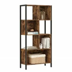 Red Living Regal Hickling II - Braun / Schwarz -Büromöbel Verkaufsgeschäft 1000329414 220203 161551000030 DETAILS P000000001000329414