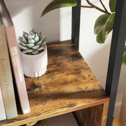 Red Living Regal Hickling II - Braun / Schwarz -Büromöbel Verkaufsgeschäft 1000329414 220203 161551000040 DETAILS P000000001000329414