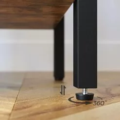 Red Living Regal Hickling II - Braun / Schwarz -Büromöbel Verkaufsgeschäft 1000329414 220203 161551000050 DETAILS P000000001000329414