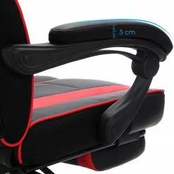 Loftscape Gaming Chair Moco XXL - Schwarz / Rot -Büromöbel Verkaufsgeschäft 1000330267 220204 1334450040 DETAILS P000000001000330267