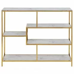 Fredriks Regal Katori I - Glas / Metall - Marmor Weiß Dekor / Gold 12 Fredriks Regal Katori I - Glas / Metall - Marmor Weiß Dekor / Gold -Büromöbel Verkaufsgeschäft 1000330564 220208 14502800030 DETAILS P000000001000330564