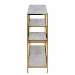 Fredriks Regal Katori I - Glas / Metall - Marmor Weiß Dekor / Gold 13 Fredriks Regal Katori I - Glas / Metall - Marmor Weiß Dekor / Gold -Büromöbel Verkaufsgeschäft 1000330564 220208 14502800040 DETAILS P000000001000330564