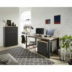 Ridgevalley Büro-Set Jasmund (3-teilig) - Graphit