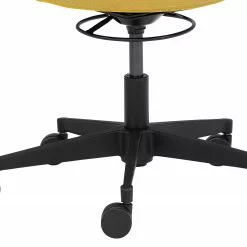 Mayer Sitzmöbel Drehhocker myMOON - Gelb / Orange -Büromöbel Verkaufsgeschäft 1000331700 220211 040 DETAILS P000000001000331700