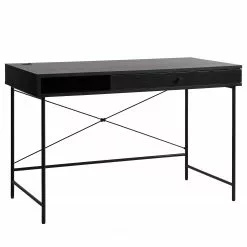 Loftscape Schreibtisch Palermo - Metall - Schwarz