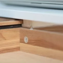 Mørteens Eckschreibtisch Ophelia - Weiß - Breite: 135 cm - Schublade rechts -Büromöbel Verkaufsgeschäft 1000332519 220211 040 DETAILS P000000001000332519