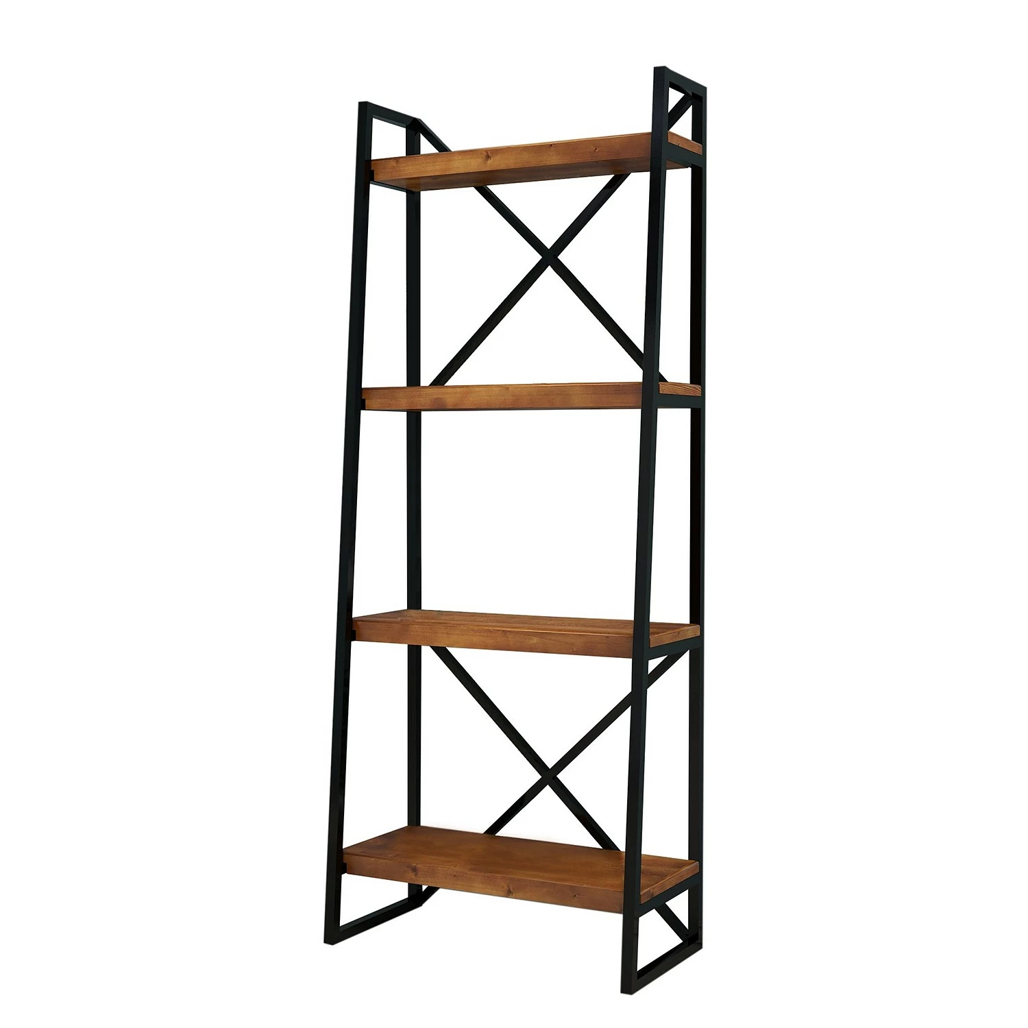 Red Living Regal Wilga - Kiefer massiv / Metall - Kiefer / Schwarz 3 Red Living Regal Wilga - Kiefer massiv / Metall - Kiefer / Schwarz