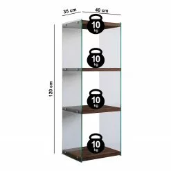 Loftscape Regal Rodgau - Glas / Kiefer massiv - Kiefer Kolonial - Höhe: 120 cm 11 Loftscape Regal Rodgau - Glas / Kiefer massiv - Kiefer Kolonial - Höhe: 120 cm -Büromöbel Verkaufsgeschäft 1000333674 220302 500 SKETCH DETAILS P000000001000333674 sketch