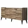 Red Living Sideboard Korfu - Walnuss Dekor