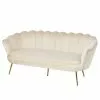 Norrwood Sofa Ralemo (3-Sitzer) - Samt - Creme -Büromöbel Verkaufsgeschäft 1000339537 220329 010 IMAGE P000000001000339537