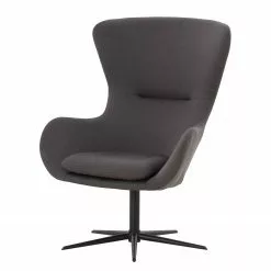 Loftscape Sessel Three - Microfaser - Dunkelgrau