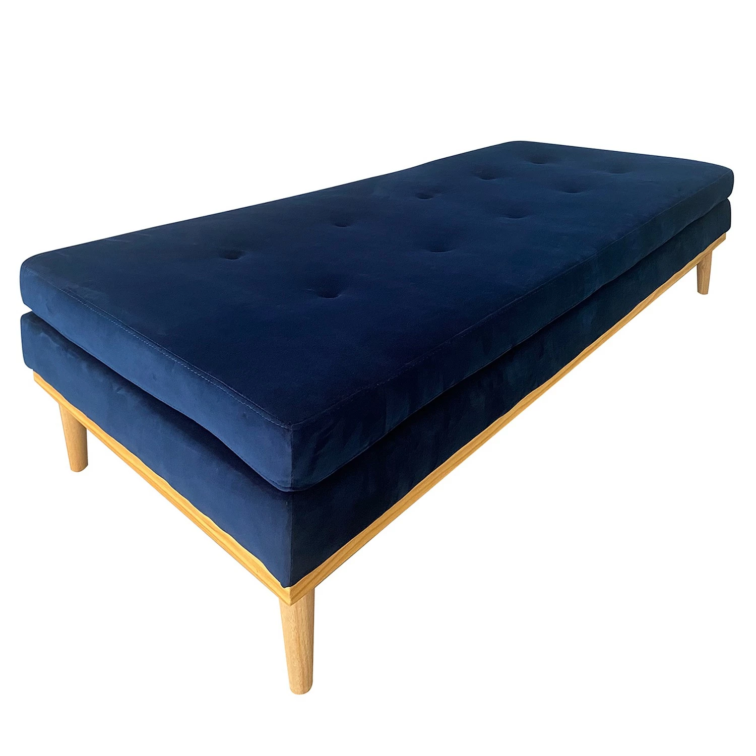 Norrwood Recamieren Thasos II - Samt - Marineblau 7 Norrwood Recamieren Thasos II - Samt - Marineblau – Bild 6