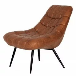 Norrwood XXL Sessel Topaz - Kunstleder - Hellbraun