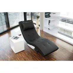 Norrwood Relaxliege Topeno - Kunstleder - Schwarz 7 Norrwood Relaxliege Topeno - Kunstleder - Schwarz -Büromöbel Verkaufsgeschäft 1000339575 220329 021 MOOD DETAILS P000000001000339575 mood