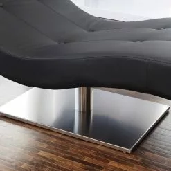 Norrwood Relaxliege Topeno - Kunstleder - Schwarz 9 Norrwood Relaxliege Topeno - Kunstleder - Schwarz -Büromöbel Verkaufsgeschäft 1000339575 220329 040 DETAILS P000000001000339575