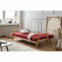 Norrwood Schlafsofa Pamban I - Strukturstoff - Karminrot -Büromöbel Verkaufsgeschäft 1000339586 220329 021 MOOD DETAILS P000000001000339586 mood