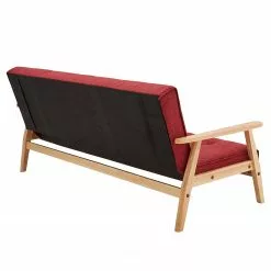 Norrwood Schlafsofa Pamban I - Strukturstoff - Karminrot -Büromöbel Verkaufsgeschäft 1000339586 220329 050 DETAILS P000000001000339586