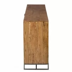 Ars manufacti Sideboard Woodson - Akazie massiv / Metall - Akazie Hellbraun - Breite: 200 cm -Büromöbel Verkaufsgeschäft 1000339822 220311 040 DETAILS P000000001000339822