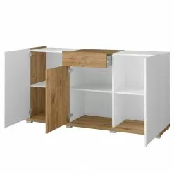 Loftscape Sideboard Lahntal - Hochglanz Weiß / Risseiche Dekor 10 Loftscape Sideboard Lahntal - Hochglanz Weiß / Risseiche Dekor -Büromöbel Verkaufsgeschäft 1000340000 220317 030 DETAILS P000000001000340000