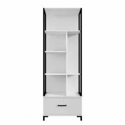 Red Living Büroregal Roslin - Weiß -Büromöbel Verkaufsgeschäft 1000341082 220322 040 DETAILS P000000001000341082