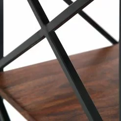 Red Living Regal Ugo II - Mango massiv / Metall - Mango / Schwarz 22 Red Living Regal Ugo II - Mango massiv / Metall - Mango / Schwarz -Büromöbel Verkaufsgeschäft 1000341970 220331 040 DETAILS P000000001000341970