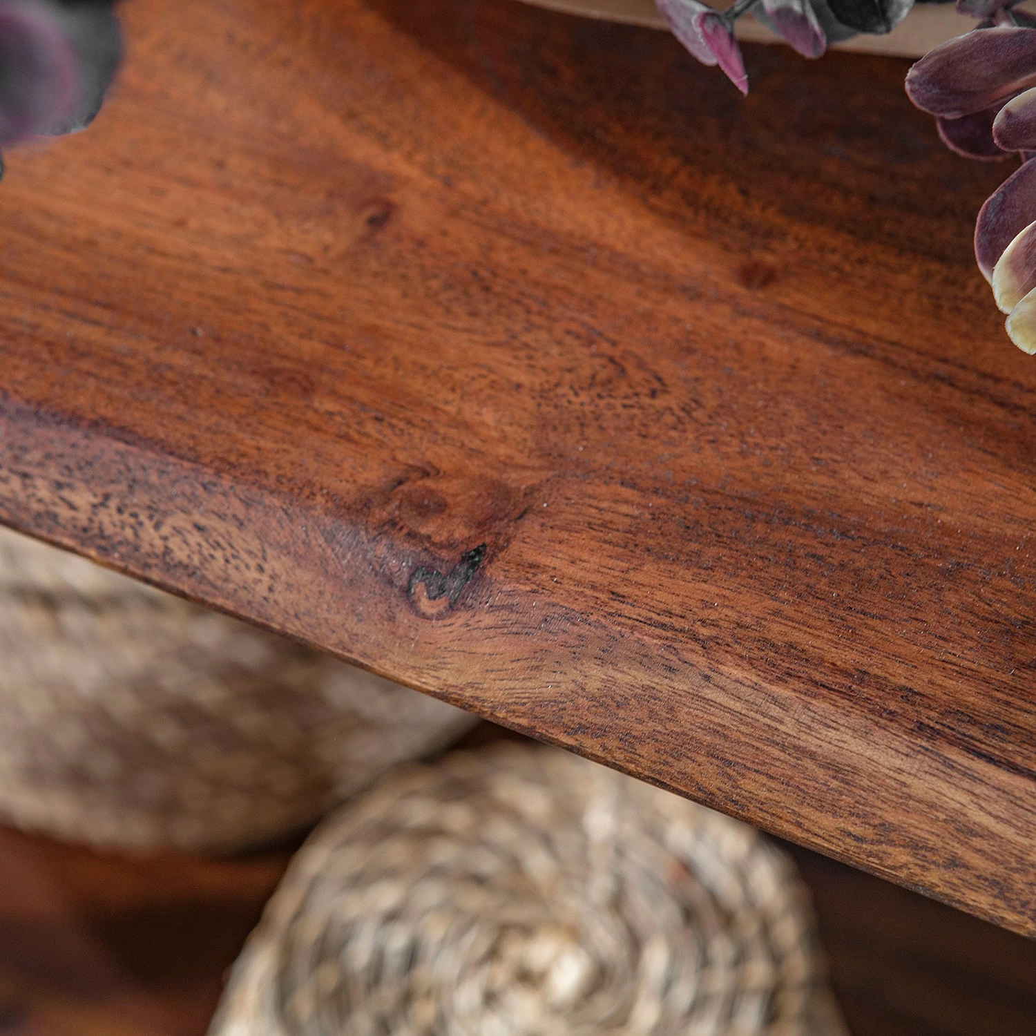 Red Living Regal Ugo II - Mango massiv / Metall - Mango / Schwarz 14 Red Living Regal Ugo II - Mango massiv / Metall - Mango / Schwarz – Bild 12