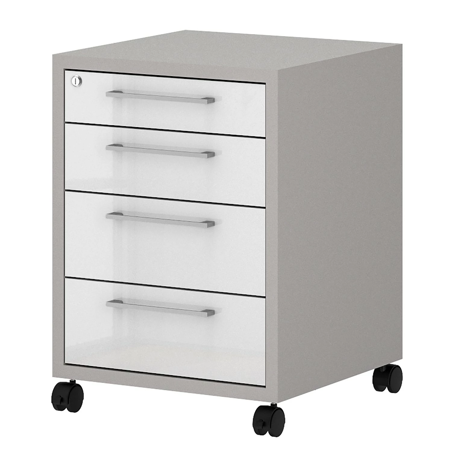 Maja Möbel Rollcontainer Homebase - Platingrau 3 Maja Möbel Rollcontainer Homebase - Platingrau