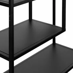 Red Living Regal Vallvik I - Metall - Schwarz -Büromöbel Verkaufsgeschäft 1000342077 220401 040 DETAILS P000000001000342077