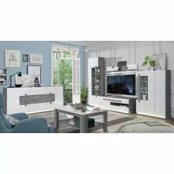 Loftscape Sideboard Toscana - Inkl. Beleuchtung - Eiche Grau Dekor -Büromöbel Verkaufsgeschäft 1000342504 220413 020 MOOD DETAILS P000000001000342504 mood