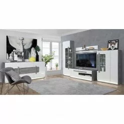 Loftscape Sideboard Toscana - Inkl. Beleuchtung - Eiche Grau Dekor -Büromöbel Verkaufsgeschäft 1000342504 220413 021 MOOD DETAILS P000000001000342504 mood