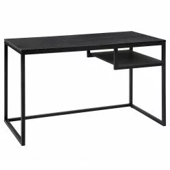 Fredriks Schreibtisch Penai - Eiche Schwarz Dekor / Schwarz -Büromöbel Verkaufsgeschäft 1000342983 220407 030 DETAILS P000000001000342983