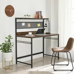 Red Living Schreibtisch Opium - Eiche Rustikal Dekor / Schwarz -Büromöbel Verkaufsgeschäft 1000342987 220407 020 MOOD DETAILS P000000001000342987 mood