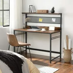 Red Living Schreibtisch Opium - Eiche Rustikal Dekor / Schwarz -Büromöbel Verkaufsgeschäft 1000342987 220407 021 MOOD DETAILS P000000001000342987 mood