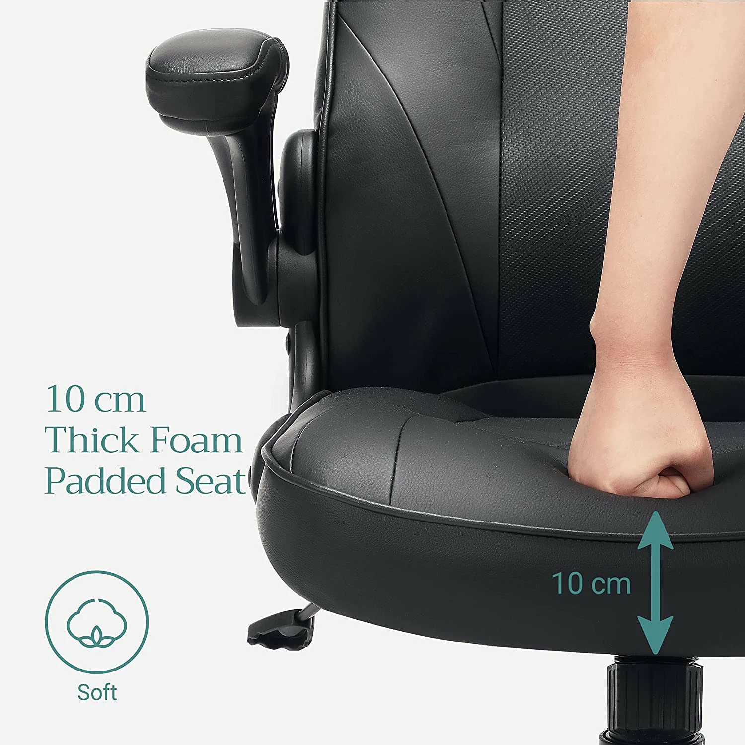 Fredriks Gaming Chair Rubin - Schwarz 11 Fredriks Gaming Chair Rubin - Schwarz – Bild 9