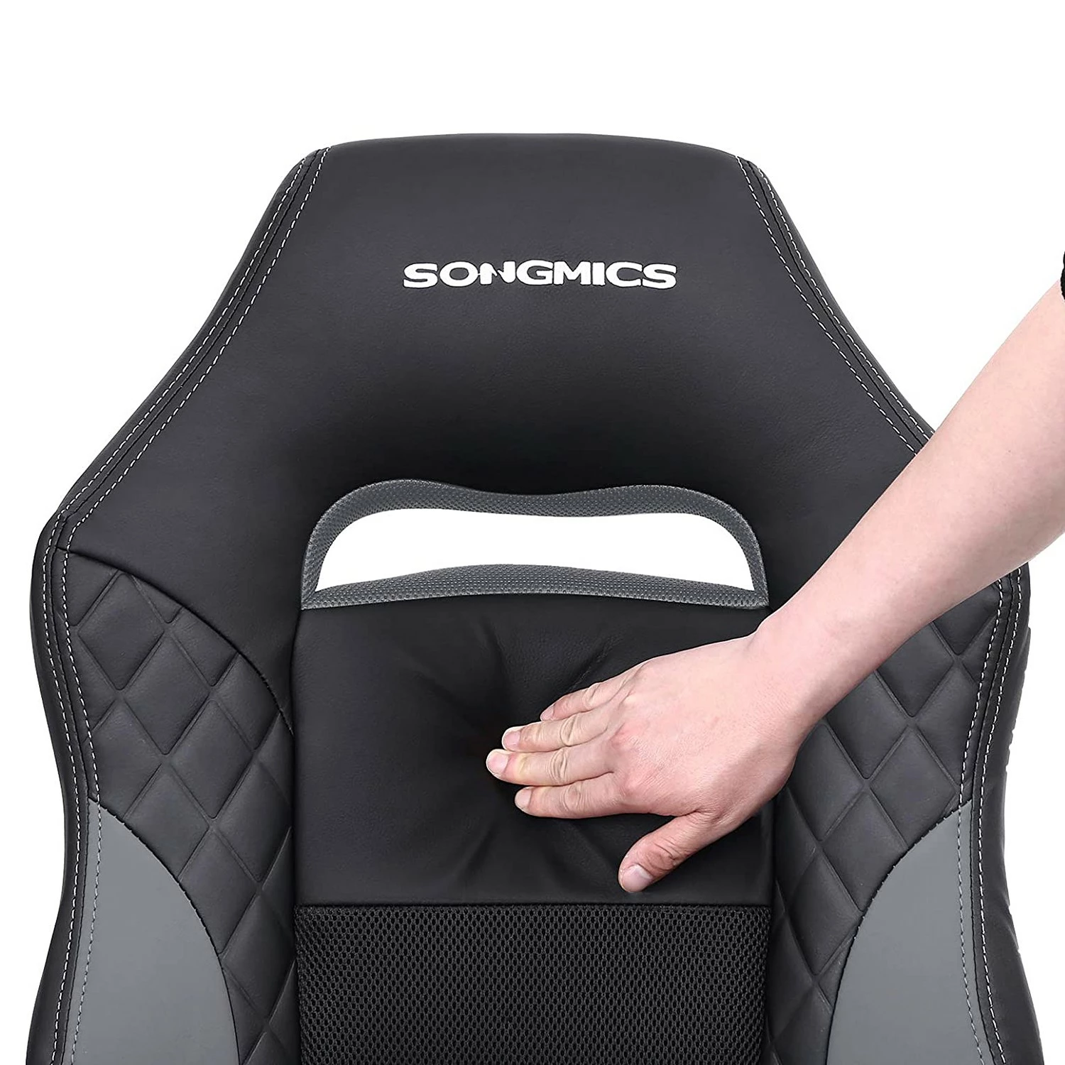 Fredriks Bürostuhl Save - Kunstleder / Kunststoff - Schwarz / Grau 7 Fredriks Bürostuhl Save - Kunstleder / Kunststoff - Schwarz / Grau – Bild 5