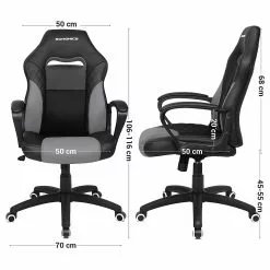 Fredriks Bürostuhl Save - Kunstleder / Kunststoff - Schwarz / Grau 15 Fredriks Bürostuhl Save - Kunstleder / Kunststoff - Schwarz / Grau -Büromöbel Verkaufsgeschäft 1000343535 220407 500 SKETCH DETAILS P000000001000343535 sketch