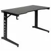 Duo Collection LED Schreibtisch Game-Rocker GT-21 - (Mit LED-Beleuchtung) Metall - Carbon Dekor / Schwarz