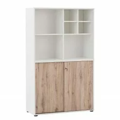 Schildmeyer Aktenschrank Serie 400 U1000R / U1000ST - Wildeiche Dekor / Weiß