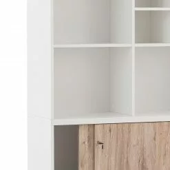 Schildmeyer Aktenschrank Serie 400 U1000R / U1000ST - Wildeiche Dekor / Weiß -Büromöbel Verkaufsgeschäft 1000343906 220420 050 DETAILS P000000001000343906