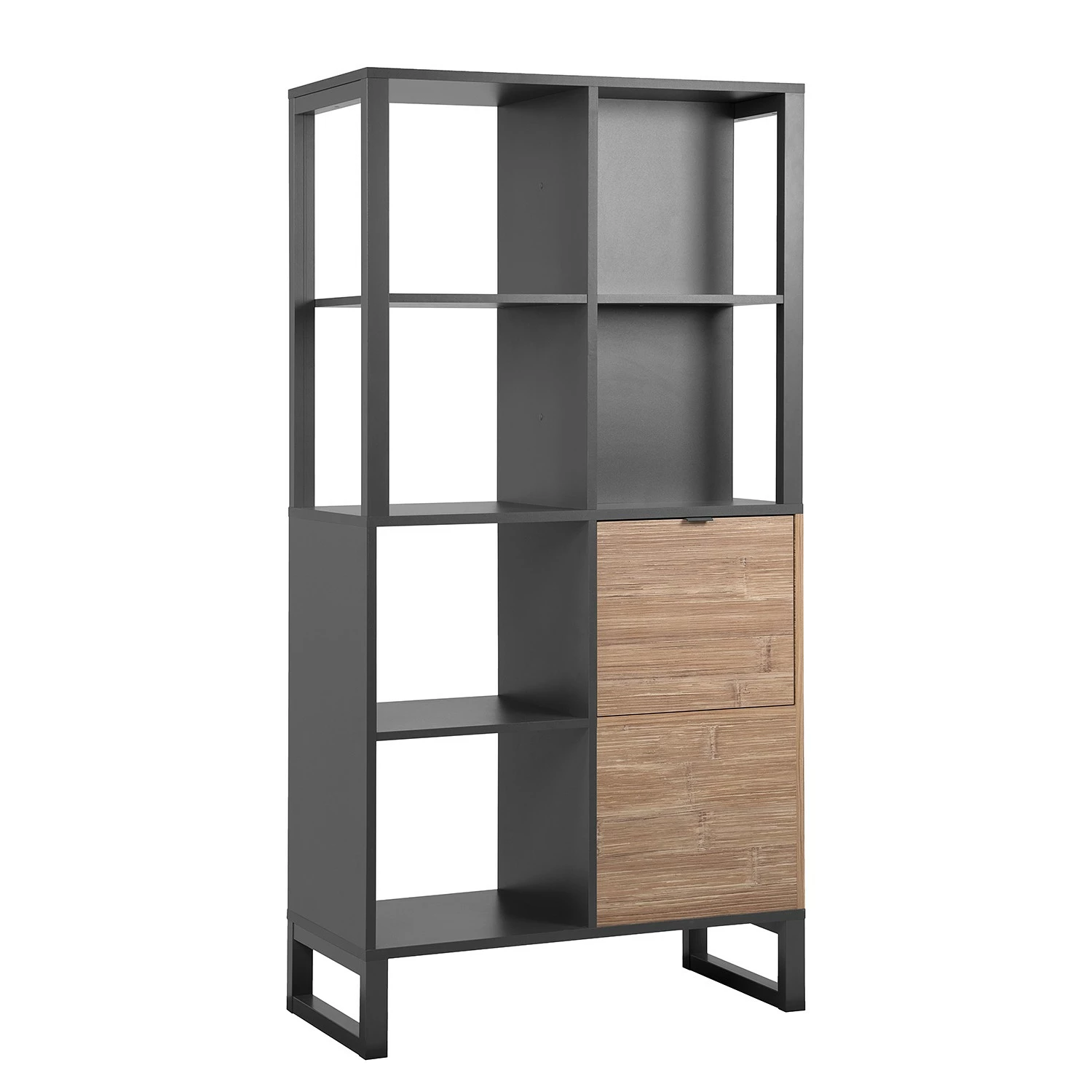 Loftscape Regal Mid West - Bambus Dekor / Anthrazit 7 Loftscape Regal Mid West - Bambus Dekor / Anthrazit – Bild 5