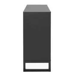 Loftscape Sideboard Mid West I - Bambus Dekor / Anthrazit -Büromöbel Verkaufsgeschäft 1000344591 220407 034 DETAILS P000000001000344591