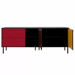 Loftscape TV-Lowboard Modern Art - Mehrfarbig -Büromöbel Verkaufsgeschäft 1000344592 220407 032 DETAILS P000000001000344592