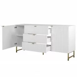 Loftscape Sideboard Metropolis - Matt Weiß -Büromöbel Verkaufsgeschäft 1000344595 220407 031 DETAILS P000000001000344595