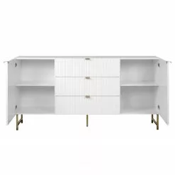 Loftscape Sideboard Metropolis - Matt Weiß -Büromöbel Verkaufsgeschäft 1000344595 220407 032 DETAILS P000000001000344595